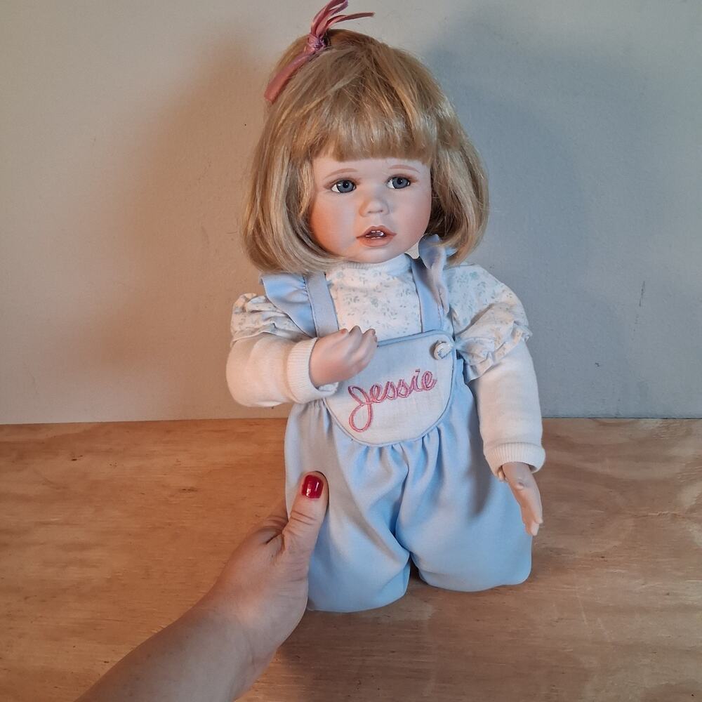 Hamilton Collection Jessie Porcelain Baby Doll Connie Walser Derek Collection